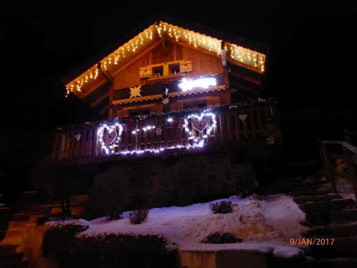 Chalet Fleur Des Neiges Saint-Jean-dʼAulps Buitenkant foto