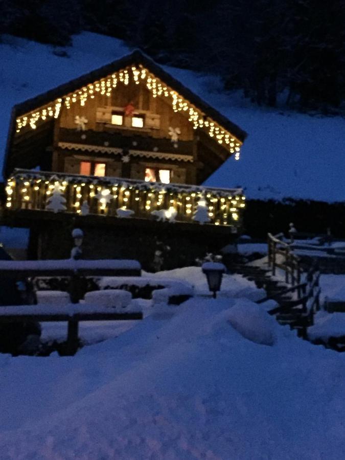 Chalet Fleur Des Neiges Saint-Jean-dʼAulps Buitenkant foto