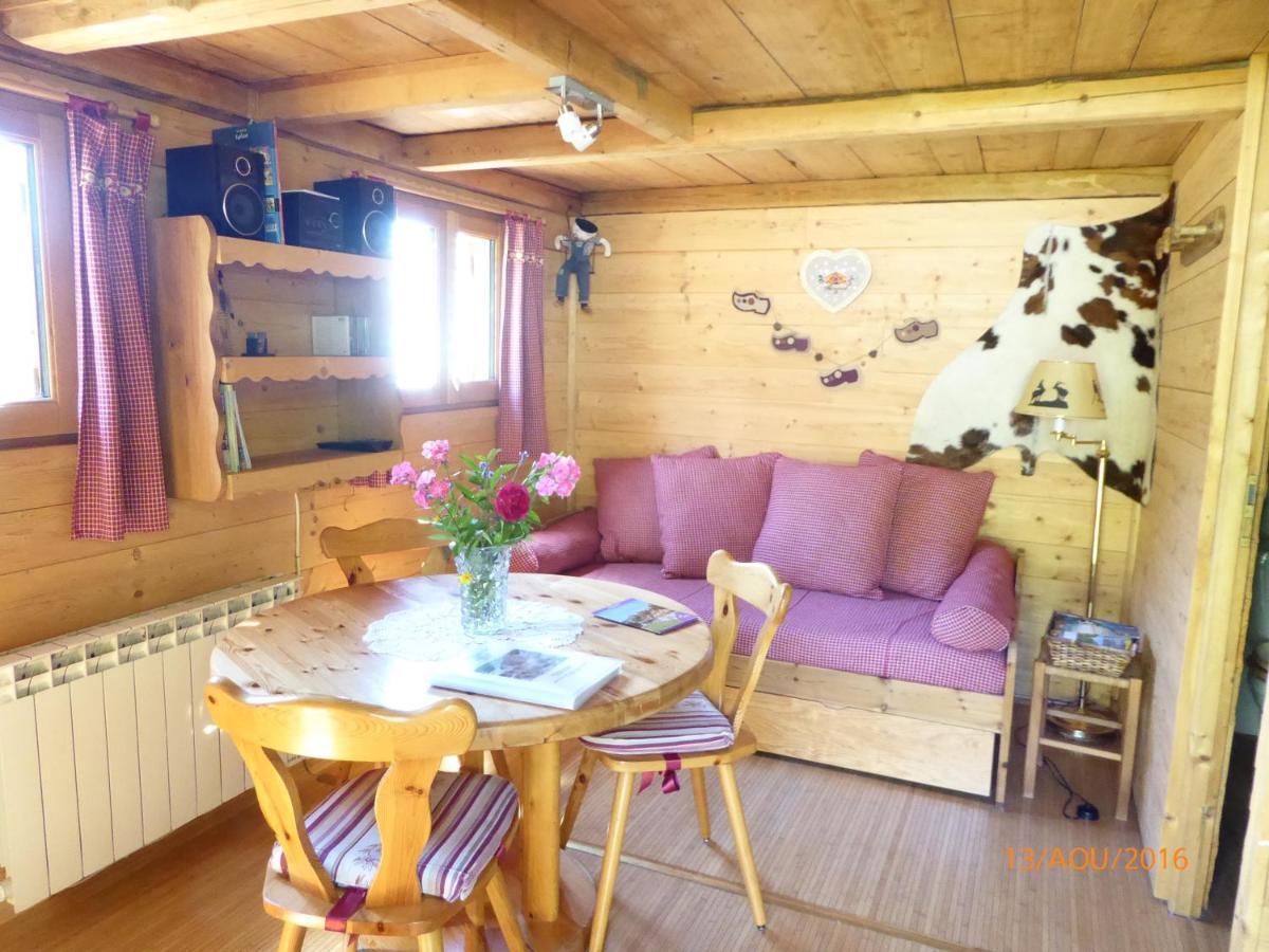 Chalet Fleur Des Neiges Saint-Jean-dʼAulps Buitenkant foto