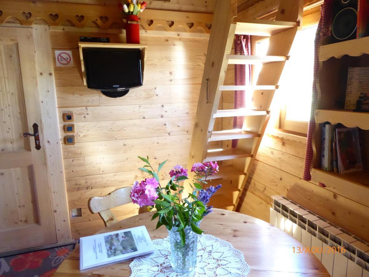 Chalet Fleur Des Neiges Saint-Jean-dʼAulps Buitenkant foto