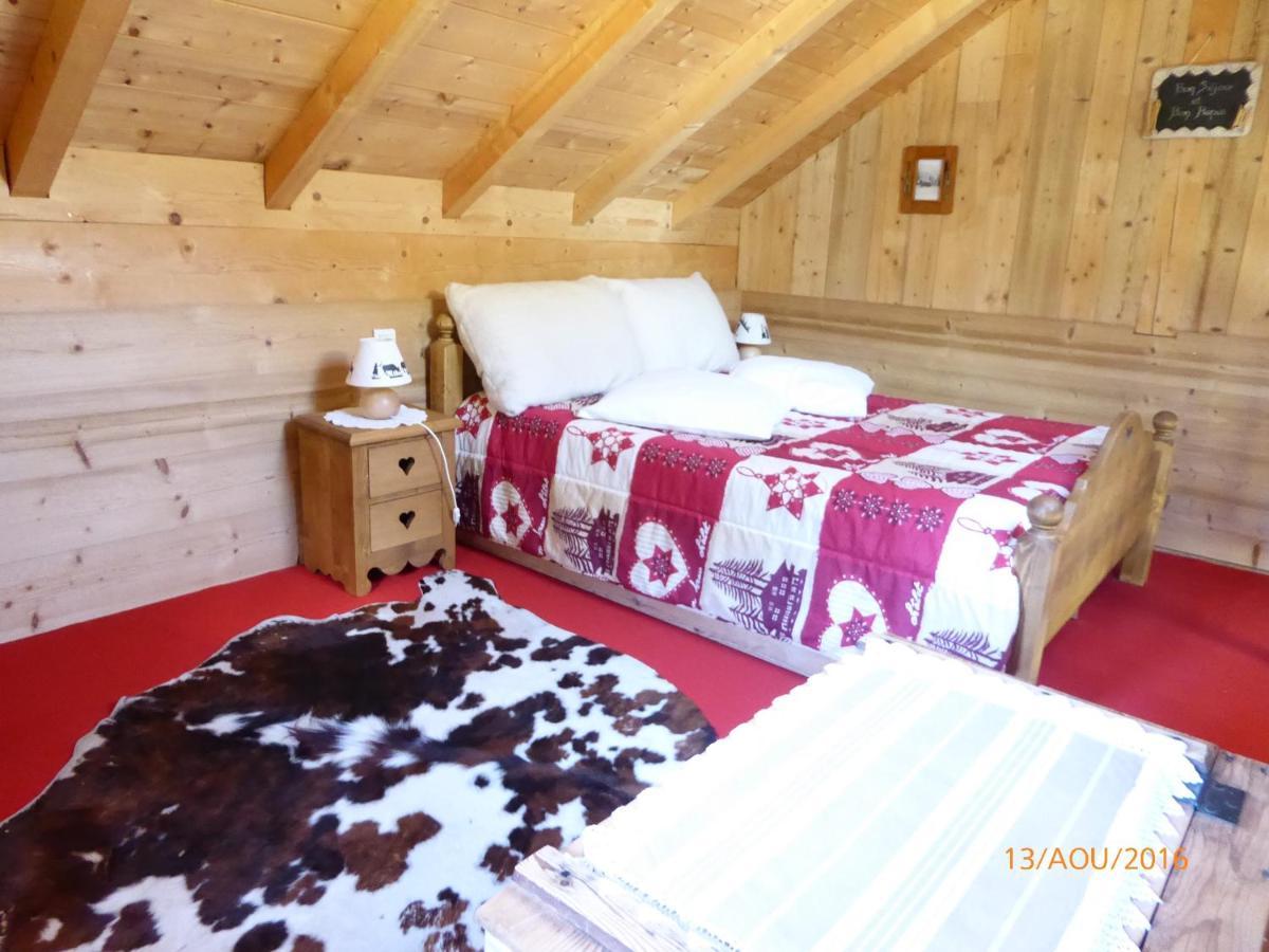 Chalet Fleur Des Neiges Saint-Jean-dʼAulps Buitenkant foto